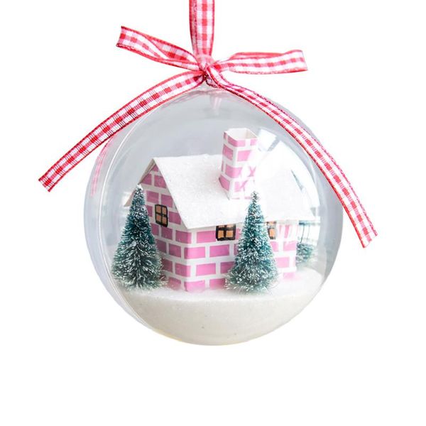 party decoration christmas ball 8cm ornaments for tree decor xmas holiday year